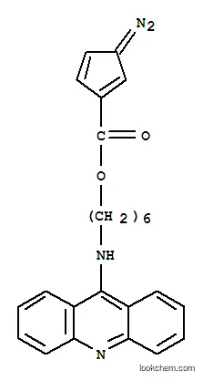 1,4-시클로펜타디엔-1-카르복실산, 3-디아조-, 6-(9-아크리디닐아미노)h 엑실 에스테르