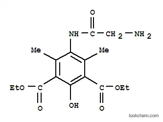 5-아미노아세트아미도-4,6-디메틸-2-히드록시이소프탈산 디에틸 에스테르