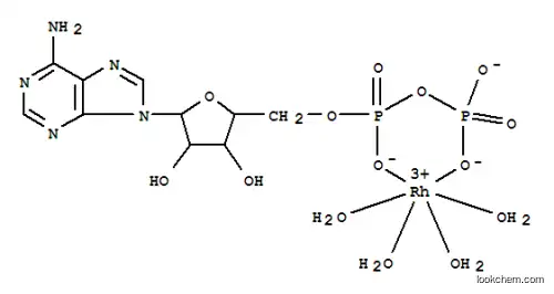 두자리 테트라아쿠아로듐-아데노신 5'-이인산 복합체