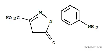 1-(3-アミノフェニル)-5-オキソ-2-ピラゾリン-3-カルボン酸