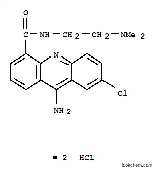 9-아미노-7-클로로-N-(2-(디메틸아미노)에틸)-4-아크리딘카르복스아미드 이염산염