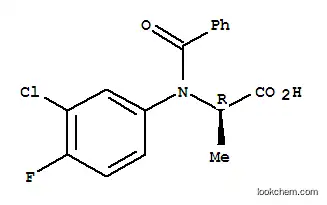 (2R)-2-[벤조일-(3-클로로-4-플루오로-페닐)아미노]프로판산