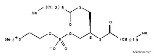 3,5-디옥사-9-티아-4-포스파노나데칸-1-아미늄, 4-히드록시-N,N,N-트리메틸-10-옥소-7-((1-옥소데실)티오)-, 수산화물, 내부 염, 4-옥사이드, (S)-