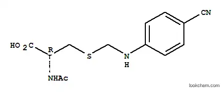 아세틸-S-(4-시아노아닐리노메틸)시스테인