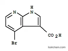 1H-피롤로[2,3-b]피리딘-3-카르복실산, 4-브로모-