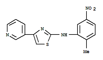 N-(2-Methyl-5-nitrophenyl)-4-(3-pyridinyl)-2-thiazolamine