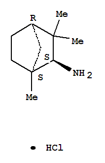 Bicyclo[2.2.1]heptan-2-amine,1,3,3-trimethyl-, hydrochloride (1:1), (1S,2S,4R)-