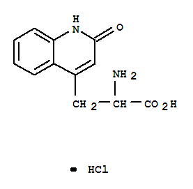 4-Quinolinepropanoicacid,a-amino-1,2-dihydro-2-oxo-,hydrochloride(1:1)