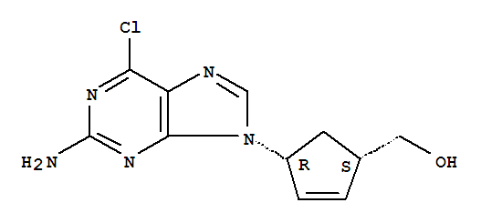 (1S,4R)-4-(2-amino-6-chloro-9H-purin-9-yl)-2-Cyclopentene-1-methanol