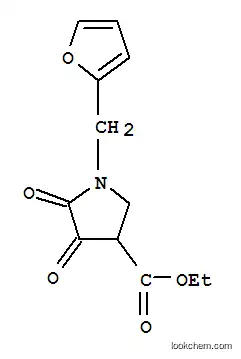 에틸 1-(2-FURYLMETHYL)-4,5-DIOXOPYRROLIDINE-3-CARBOXYLATE