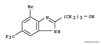 4-BROMO-2-(3-HYDROXYPROPYL)-6-(트리플루오로메틸)벤즈이미다졸
