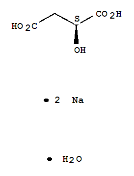 Butanedioic acid, 2-hydroxy-, sodium salt, hydrate (1:2:1),(2S)-