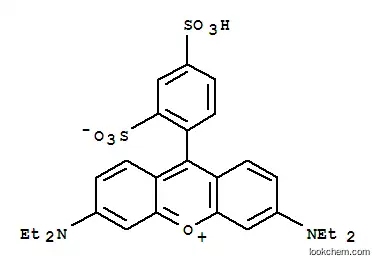 9-(2-スルホナト-4-スルホフェニル)-6-ジエチルアミノ-N,N-ジエチル-3H-キサンテン-3-イミニウム