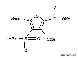 METHYL 3- 클로로 -4- (ISOPROPYLSULFONYL) -5- (METHYLTHIO) THIOPHENE-2-CARBOXYLATE