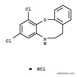 5H-디벤즈(b,g)(1,4)옥사조신, 1,3-디클로로-6,7-디히드로-, 염산염