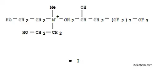 (4,4,5,5,6,6,7,7,8,8,9,9,10,10,11,11,11-헵타데카플루오로-2-하이드록시운데실)비스(2-하이드록시에틸)메틸암모늄 요오다이드