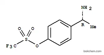 메탄술폰산, 1,1,1-트리플루오로-, 4-[(1R)-1-아미노에틸]페닐 에스테르