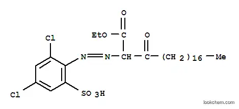 에틸 2-[(2,4-디클로로-6-술포페닐)아조]-3-옥소이코사노에이트