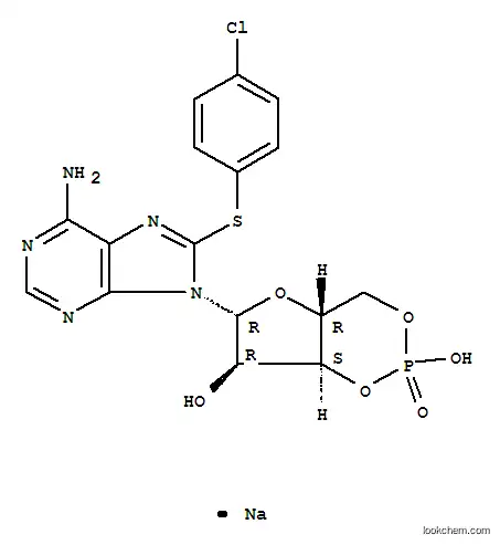 8-(4-클로로페닐티오)-아데노신 3':5'-고리형 모노포스페이트 나트륨 염
