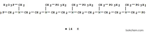 二カリウム {15-[ビス(ポタッシオオキシ)ホスホリル]-2,5,8,11,14-ペンタ{[ビス(ポタッシオオキシ)ホスホリル]メチル}-2,5,8,11,14-ペンタアザペンタデカン-1-イル}ホスホナート