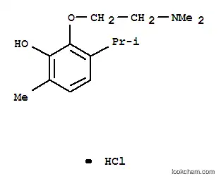 2-[2-(ジメチルアミノ)エトキシ]-6-メチル-3-(1-メチルエチル)フェノール?塩酸塩