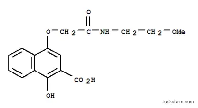 1-ヒドロキシ-4-[N-(2-メトキシエチル)カルバモイルメトキシ]-2-ナフトエ酸