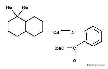 메틸 2-[[(옥타 하이드로 -5,5- 디메틸 -2- 나프 틸) 메틸렌] 아미노] 벤조 에이트