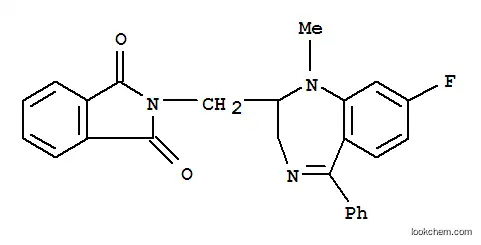 2-[(8-フルオロ-2,3-ジヒドロ-1-メチル-5-フェニル-1H-1,4-ベンゾジアゼピン)-2-イル]-1H-イソインドール-1,3(2H)-ジオン