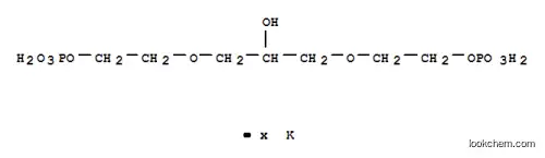 1,1,13,13-テトラヒドロキシ-2,5,9,12-テトラオキサ-1,13-ジホスファトリデカン-7-オール1,13-ジオキシド/カリウム,(1:x)