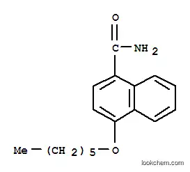 4-(ヘキシルオキシ)-1-ナフタレンカルボアミド