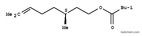 3-メチルブタン酸(S)-3,7-ジメチル-6-オクテニル