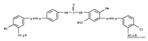 5-[[4-[[[[4-[(4-クロロ-3-スルホフェニル)アゾ]-2-エトキシ-5-メチルフェニル]アミノ]カルボニル]アミノ]フェニル]アゾ]-2-ヒドロキシ安息香酸