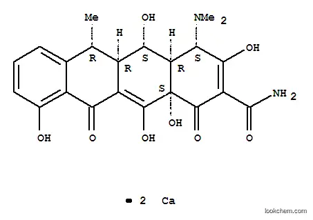 (4S)-4β-(ジメチルアミノ)-1,4,4aβ,5,5aβ,6,11,12a-オクタヒドロ-3,5β,10,12,12aβ-ペンタヒドロキシ-6β-メチル-1,11-ジオキソ-2-ナフタセンカルボアミド?2カルシウム