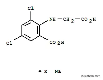 2-[(카르복시 메틸) 아미노] -3,5- 디클로로 벤조산, 나트륨 염
