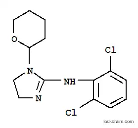 N-(2,6-ジクロロフェニル)-1-(オキサン-2-イル)-4,5-ジヒドロ-1H-イミダゾール-2-アミン