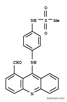 메탄술폰아미드, N-(4-((1-포르밀-9-아크리디닐)아미노)페닐)-