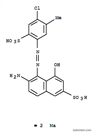 6-アミノ-5-[4-クロロ-5-メチル-2-(ソジオスルホ)フェニルアゾ]-4-ヒドロキシ-2-ナフタレンスルホン酸ナトリウム