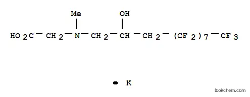 칼륨 N-(4,4,5,5,6,6,7,7,8,8,9,9,10,10,11,11,11-헵타데카플루오로-2-히드록시운데실)-N-메틸글리시네이트