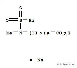6-[メチル(フェニルスルホニル)アミノ]ヘキサン酸ナトリウム