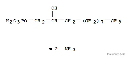 りん酸ジアンモニウム2-ヒドロキシ-4,4,5,5,6,6,7,7,8,8,9,9,10,10,11,11,11-ヘプタデカフルオロウンデシル