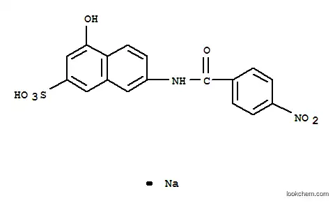 나트륨 4- 하이드 록시 -7-[(4- 니트로 벤조일) 아미노] 나프탈렌 -2- 설포 네이트