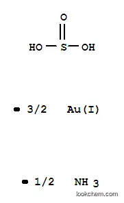 金(I)/アンモニア/亜硫酸,(3:1:2)