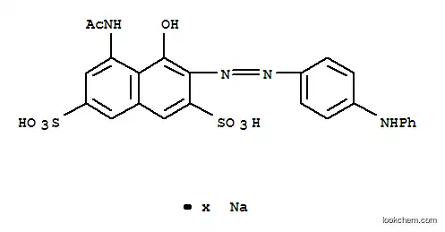 5-아세트아미도-3-[[4-(아닐리노)페닐]아조]-4-히드록시나프탈렌-2,7-디술폰산, 나트륨염