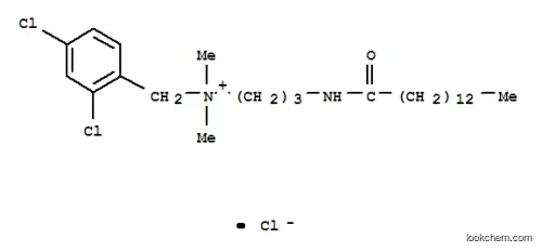 2,4-ジクロロ-N,N-ジメチル-N-[3-[(1-オキソテトラデシル)アミノ]プロピル]ベンゼンメタンアミニウム?クロリド