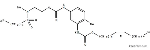(Z)-옥타덱-9-에닐 [5-[[[2-[[(퍼플루오로옥틸)술포닐]메틸아미노]에톡시]카르보닐]아미노]-o-톨릴]카르바메이트