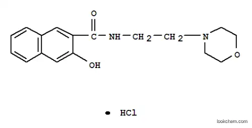 3-히드록시-N-[2-(모르폴리노)에틸]나프탈렌-2-카르복사미드 염산염