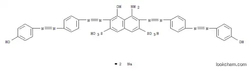 4-アミノ-5-ヒドロキシ-3,6-ビス[4-(4-ヒドロキシフェニルアゾ)フェニルアゾ]-2,7-ナフタレンジスルホン酸ジナトリウム