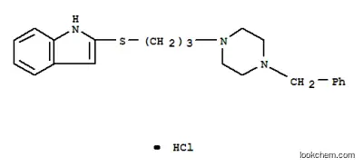 2-[3-[4-(フェニルメチル)ピペラジノ]プロピルチオ]-1H-インドール?塩酸塩