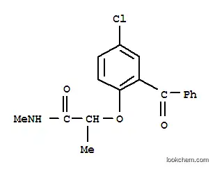 2-(2-벤조일-4-클로로페녹시)-N-메틸프로피온아미드