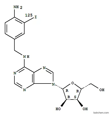 3-요오도-N(6)-4-아미노벤질아데노신